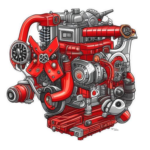 Двигатель TY290 2- цилиндра, 4т, 18 л.с., вод. охлаждение Xingtai 180